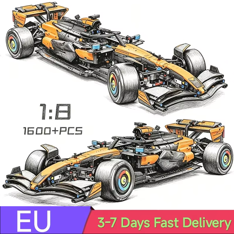 Outdoor Sports Accessories - NEW Technical 42228 1675PCS 1:8 Orange