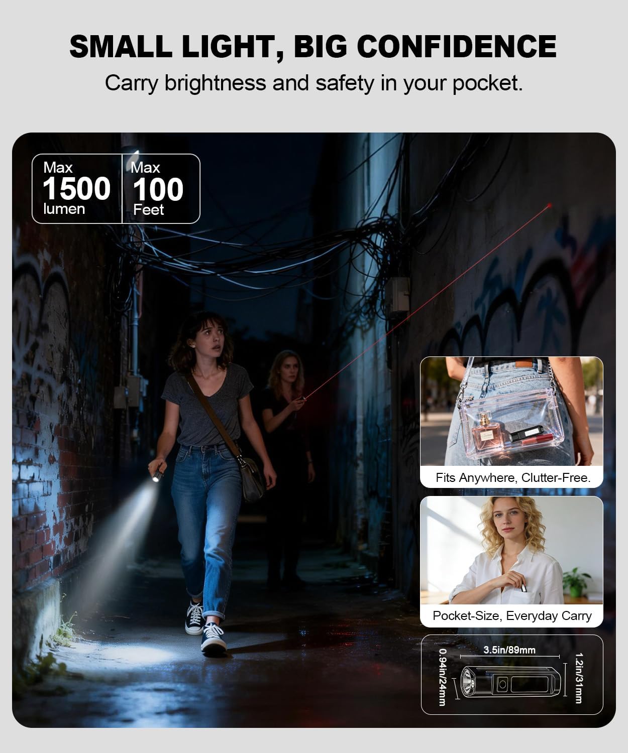 Portable LED FlashlightWaterpr - Outdoor Sports Accessories reseña y precio