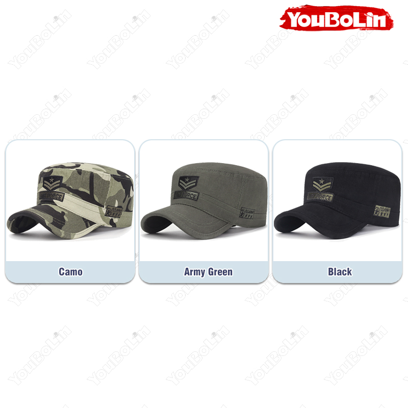 Flat-Top Military Cap, Unisex, - Academy Sports Outdoor reseña y precio