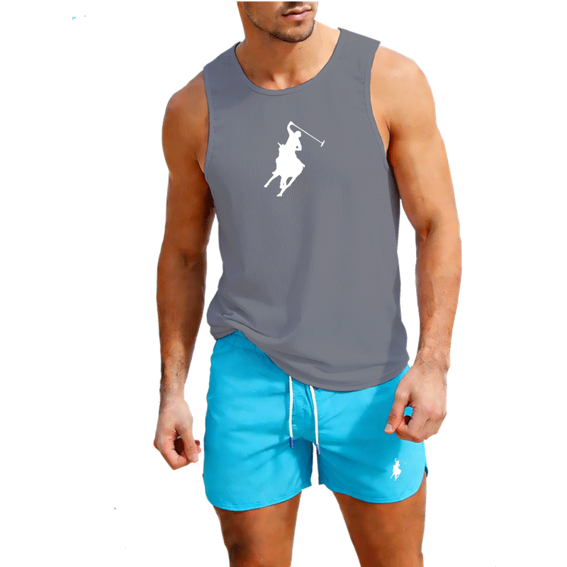 European Men Summer Vest and S - Outdoor Sportswear reseña y precio