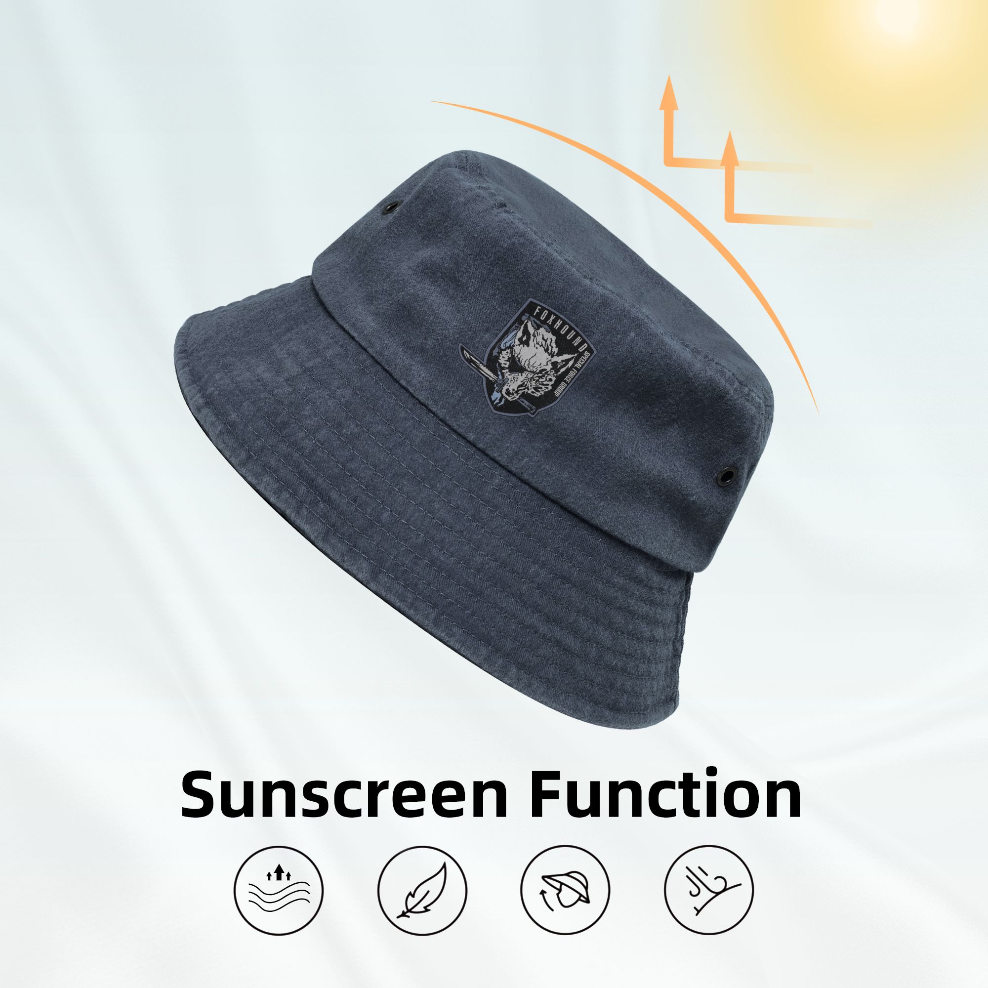 Women Bucket Hat Metal Gear So - Outdoor Sport Ideas reseña y precio