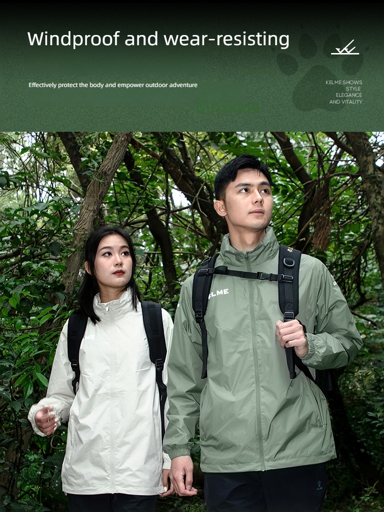 KELME Sports Windbreaker Men's - Outdoor Sport Waterproof Jacket reseña y precio