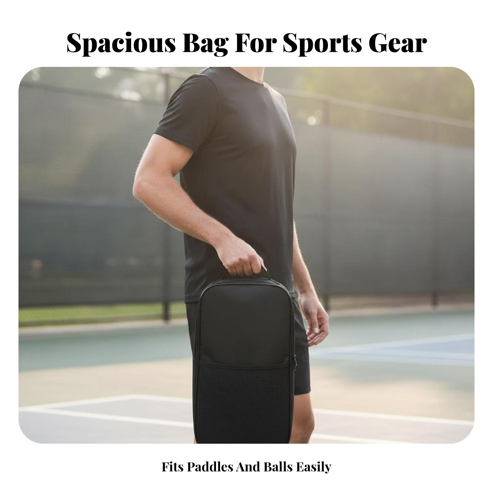 Pickleball Paddle Bag Large Ca - Outdoor Sports Accessories reseña y precio
