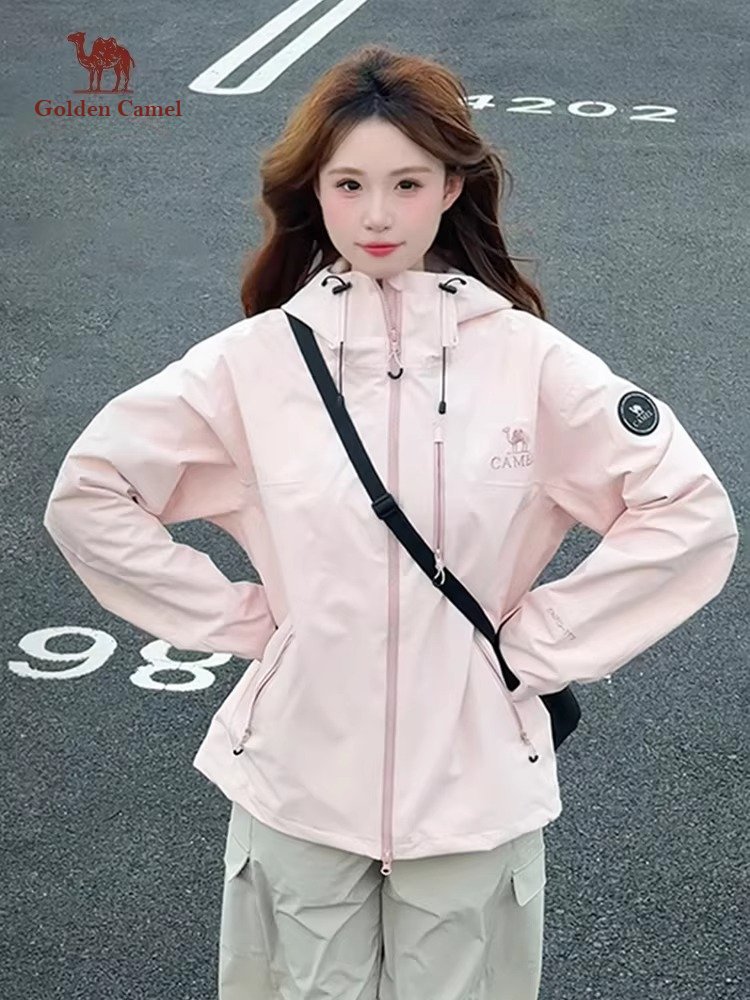 Golden Camel Outdoor Fleece Ja - Outdoor Sport Waterproof Jacket reseña y precio