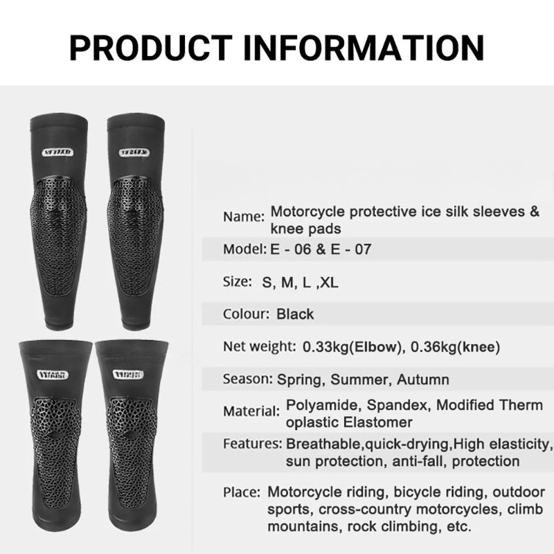 Anti-fall Knee Elbow Pads, Hig - Mtb Elbow Pad reseña y precio