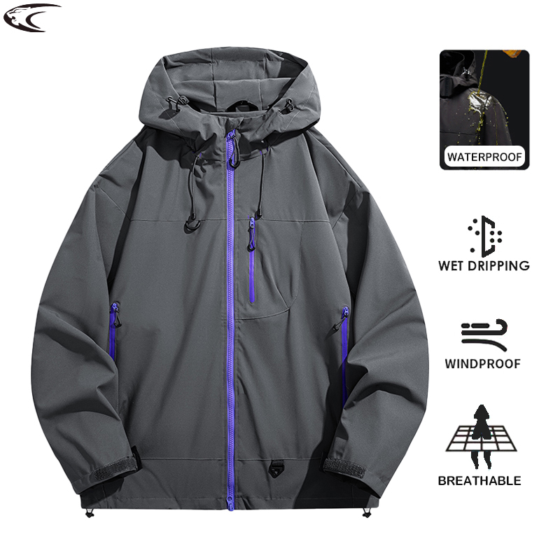 LNGXO Men Women Waterproof Hik - Outdoor Sport Waterproof Jacket reseña y precio