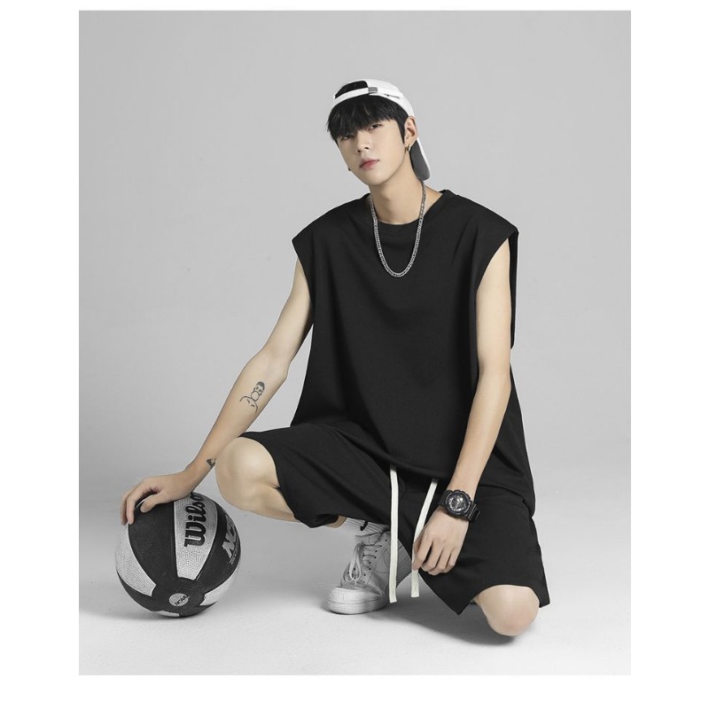 Street Hip Hop Men Ice Silk Qu - Outdoor Sportswear reseña y precio