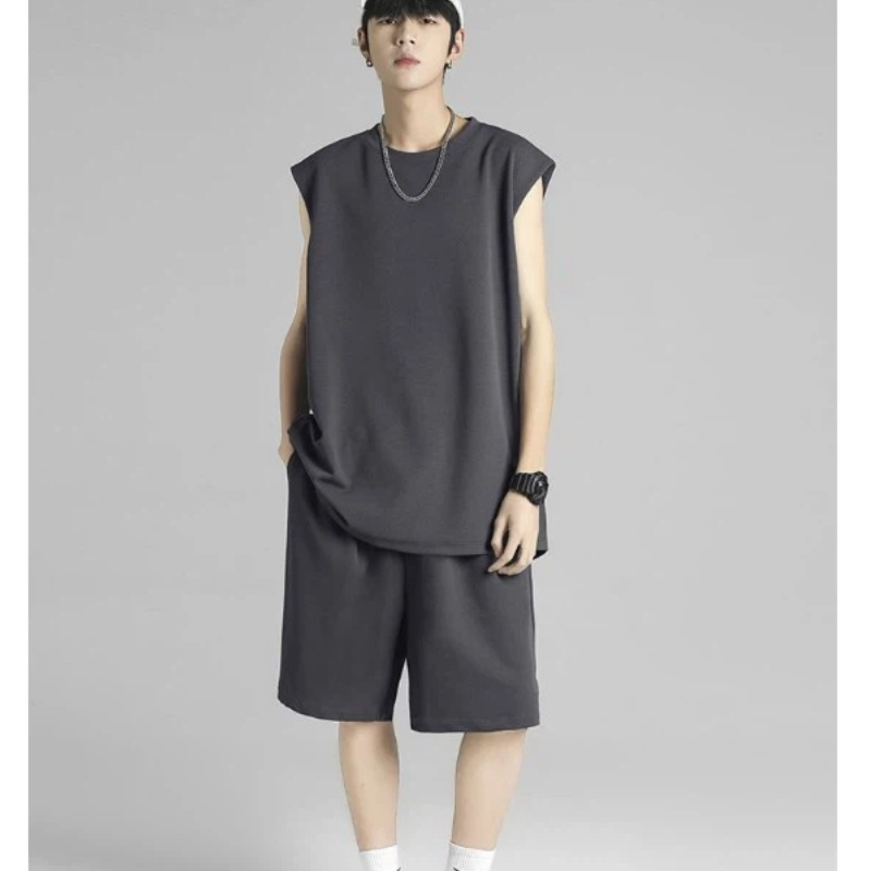 Street Hip Hop Men Ice Silk Qu - Outdoor Sportswear reseña y precio