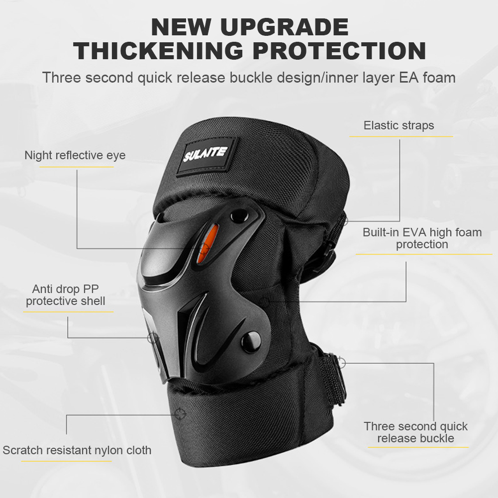 Motocross Knee Pads Anti-fall  - Mtb Elbow Pad reseña y precio