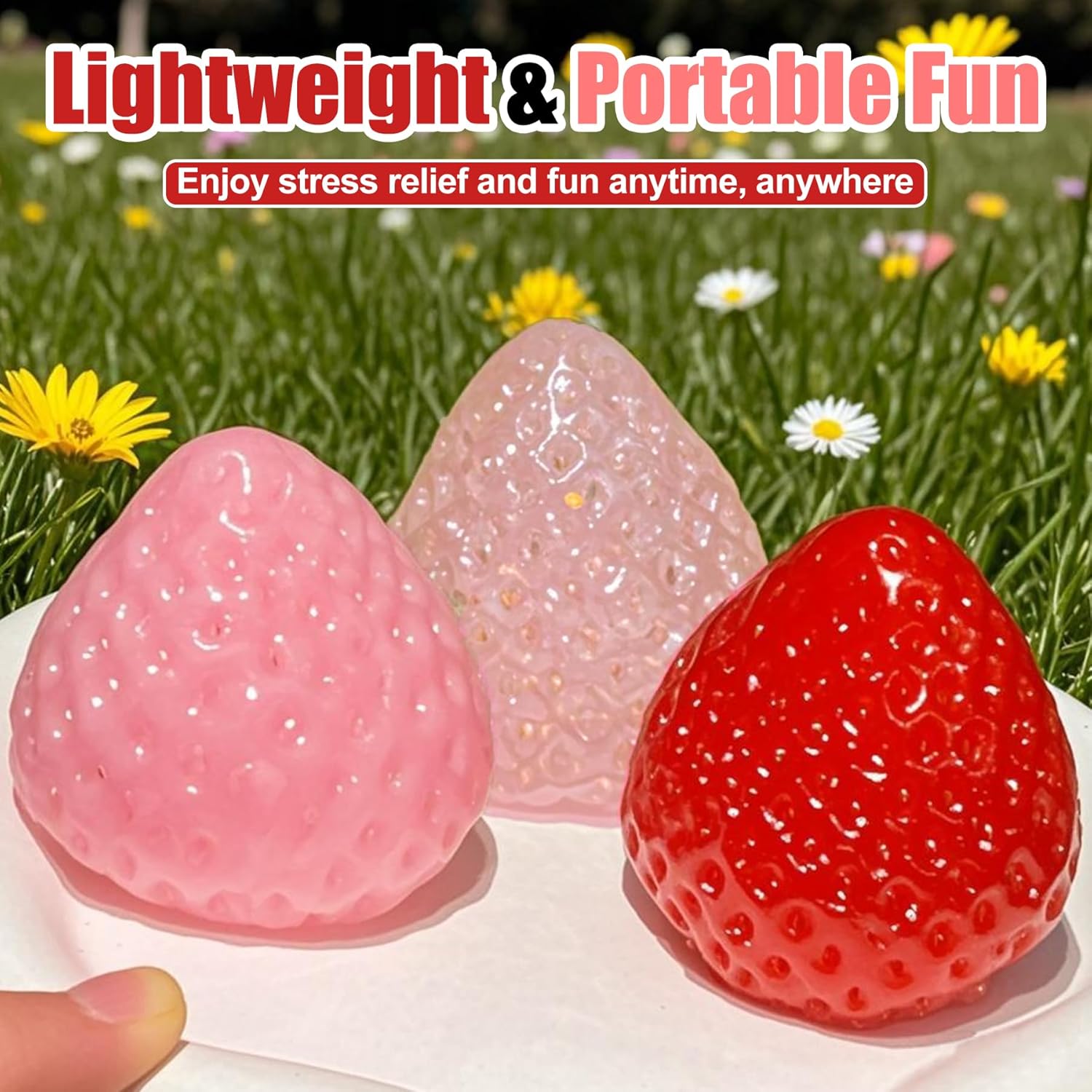 3Pcs Big Taba Squishies Strawb - Outdoor Sports Accessories reseña y precio
