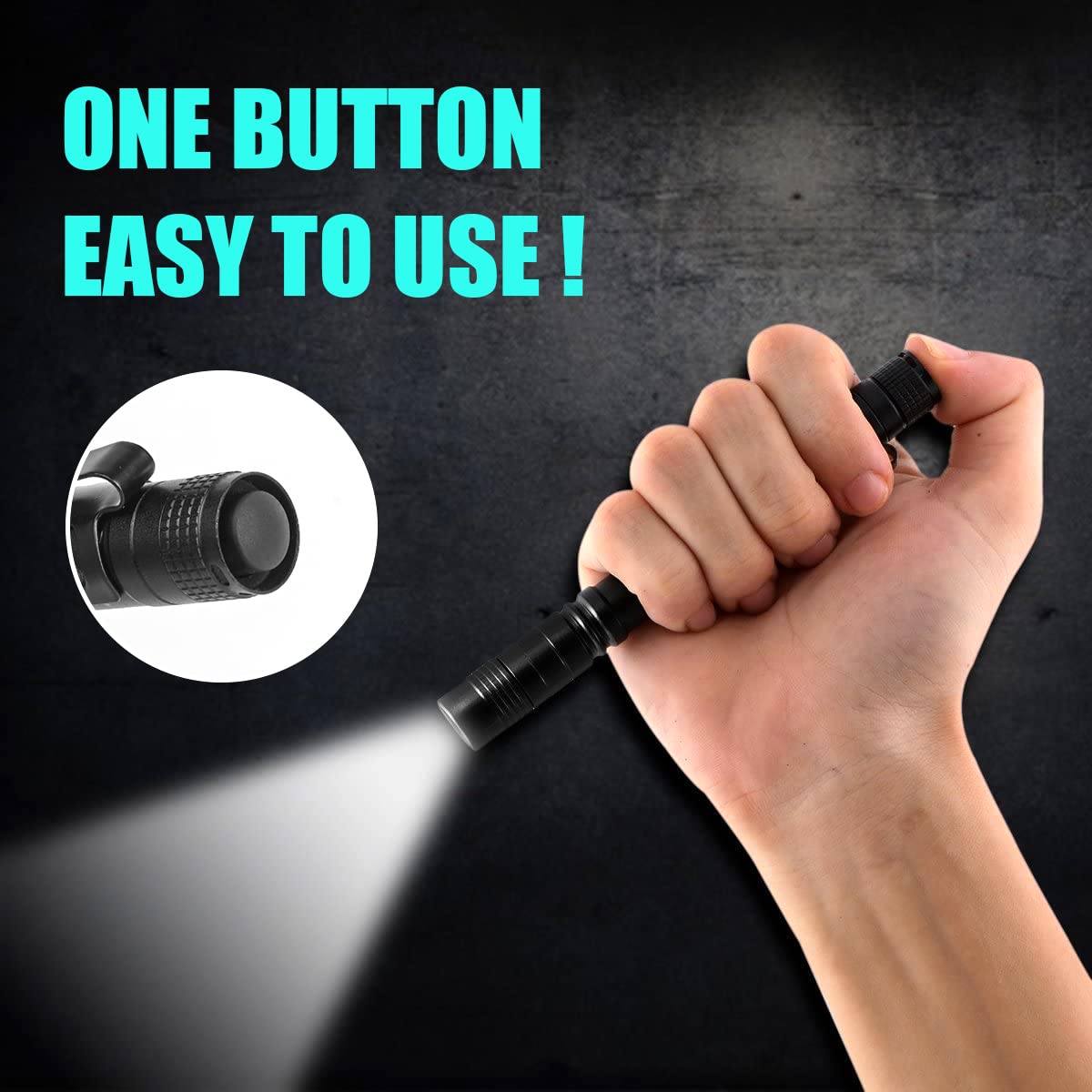 Portable Mini LED Pen Flashlig - Outdoor Sports Accessories reseña y precio