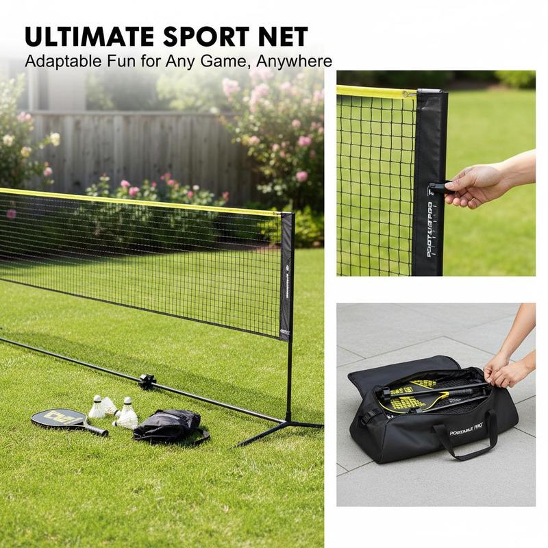 Height Adjustable Sports Netti - Outdoor Sports Accessories reseña y precio