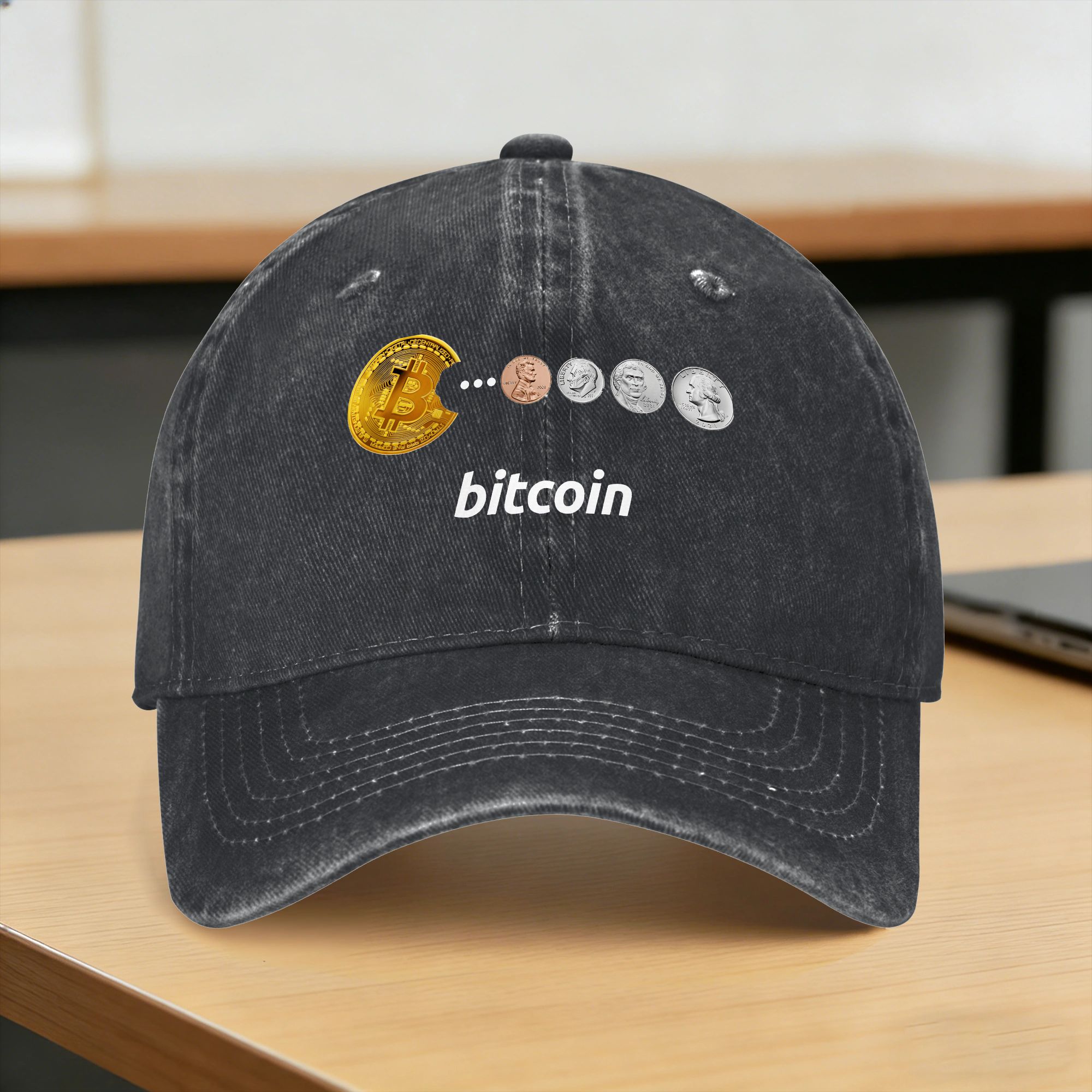 Bitcoin Sun Baseball Cap  y2k  - Outdoor Sport Ideas reseña y precio