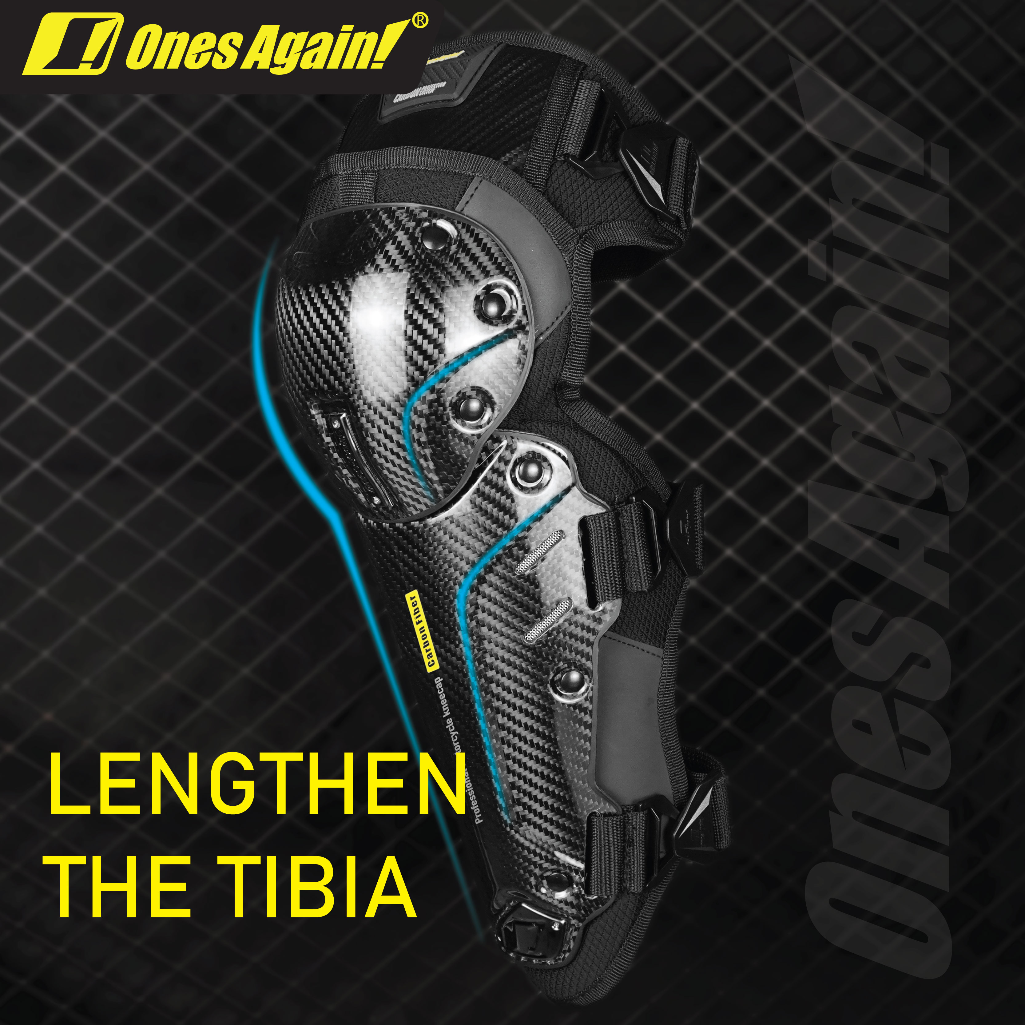 Ones again! Carbon fiber motor - Mtb Elbow Pad reseña y precio