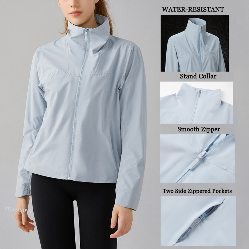 VITALINOVO Women's Lightweight - Outdoor Sport Waterproof Jacket reseña y precio